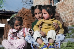 Naddi children, India
