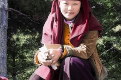 Bhutanese Nun