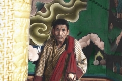 Man w/ Golden Prayer wheel