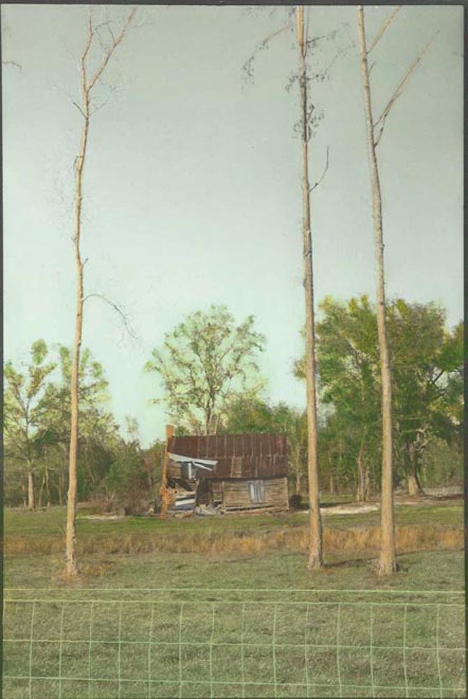 Georgia cottage, framed