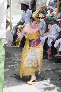 Bali Dancer - I bonded with this 8 year old girl while photographing a ceremony.