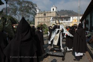 Priests with procession Angels